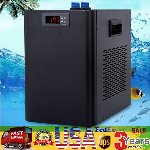 160L 40Gallon 1/10 HP Aquarium Chiller Fish Tank Quiet Refrigeration Cooler