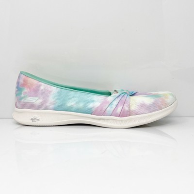 

Skechers Womens Go Step Lite Day Glo 136304 Многоцветная повседневная обувь Кроссовки 9.5, Multicolor, Go Step Lite Day Glo