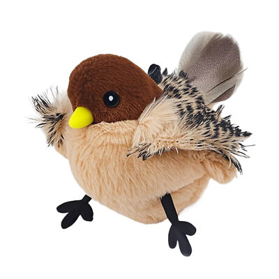 Cat Toy Interactive Chirping Bird Cat Flapping Bird Cat Toy Helps Cat Exercise