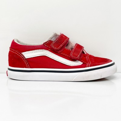 

Vans Boys Off The Wall 500714 Красные повседневные кроссовки, размер 9, Красный, Off The Wall