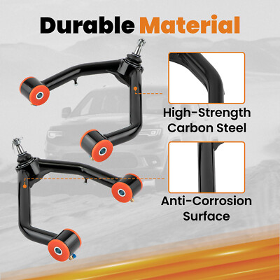 2-4'' Upper Control Arm Lift Pair For Chevy Silverado GMC Sierra 1500 2007-2018