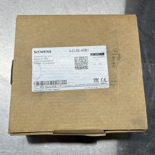 1PC NEW Siemens Programming Display AZL52.40B1 FREE SHIP#XR 1PC NEW Siemens Programming Display AZL52.40B1 FREE SHIP#XR