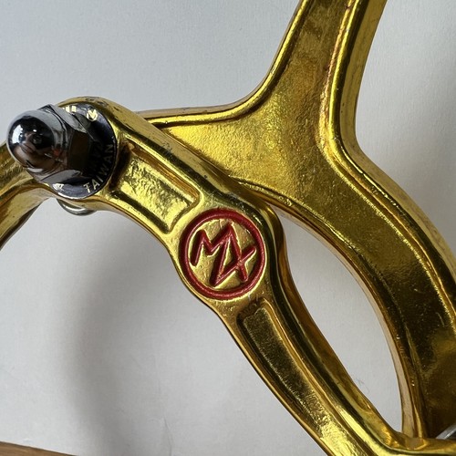 LEE CHI MX 1000A REAR BRAKE CALIPER GOLD FOR OLD SCHOOL BMX VINTAGE NOS