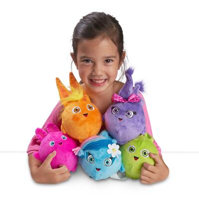 Sunny Bunnies Light Up & Bounce Plush Bouncy Ball Soft Toy