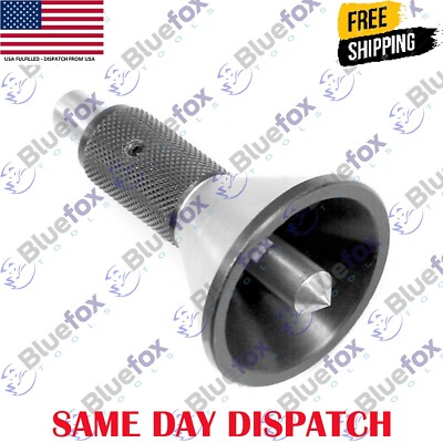 Engineer's Bell Punch Hand DIY Center Finder Tool for Round Bar