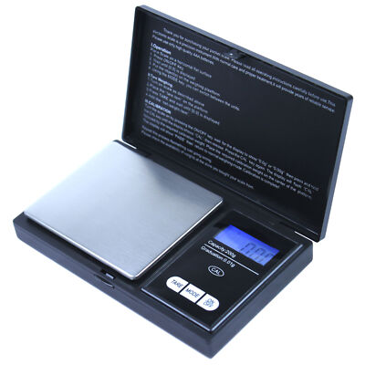 200g x 0.01g Digital Pocket Scale Portable Precision Weighing Scale