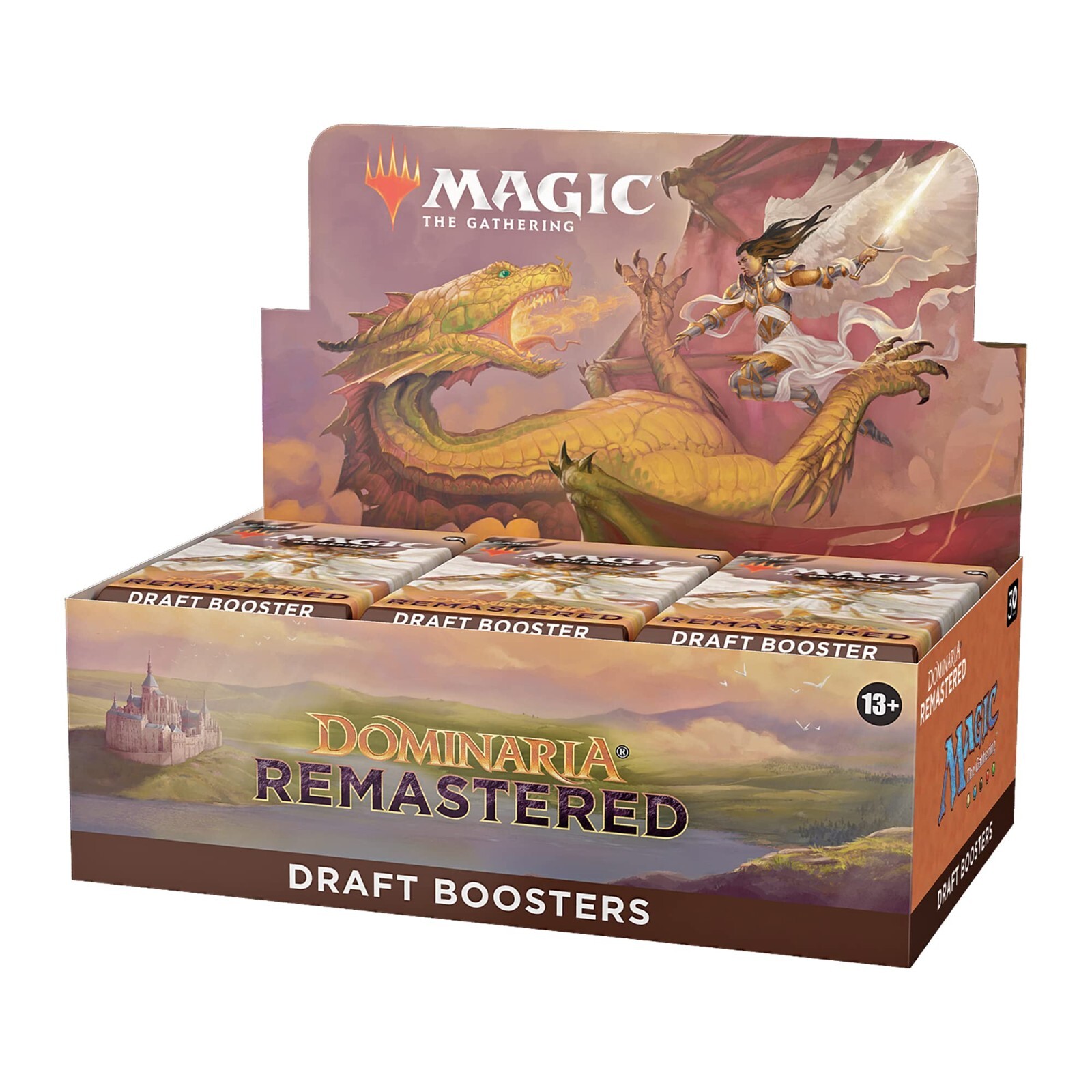 Коробка бустеров драфта Dominaria Remastered DMR MTG SEALED