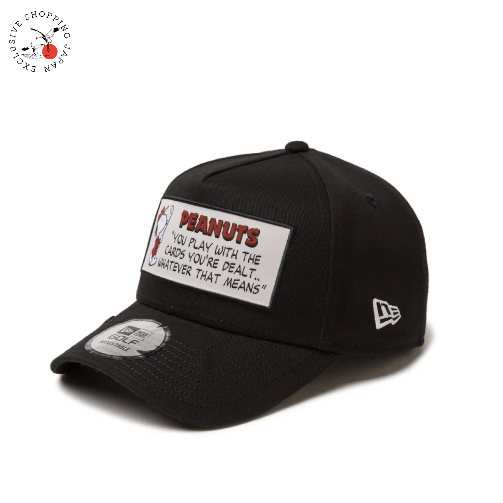 NEW ERA - 9FORTY A-Frame “ On Par PEANUTS “ NEW ERA 9FORTY A-Frame On Par Peanuts Snoopy Golf Cap Hat