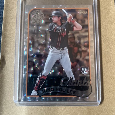 2024 Topps Series 2 Jung Hoo Lee Rookie 1989 Topps Foil  #89 B2-40 Giants