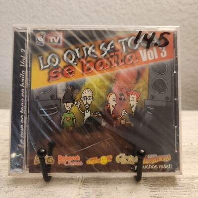 Lo Que Se Toca Se Baila Vol 3 Latin Spanish Dance Cd NEW SEALED