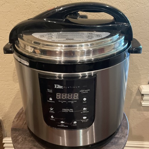 Elite Platinum 10 Qt Pressure Cooker Elite Platinum Pressure Cooker 10 Qt