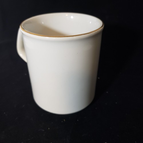 1976 Coffee Mug  Who Has Seen The Wind Promotional Gold Trim Vintage Tea