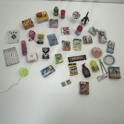 Mini Brand Lot of 39 Subway Pie Crust Sonic Cherries Rubix Cube Heath Hersheys