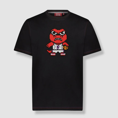 $125 Mostly Heard Rarely Seen 8-Bit Mens Black Toronto Graphic T-Shirt Size S