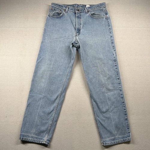 Vintage Levis Jeans Mens 36 30 (fits 34 28) 550 Denim 90s
