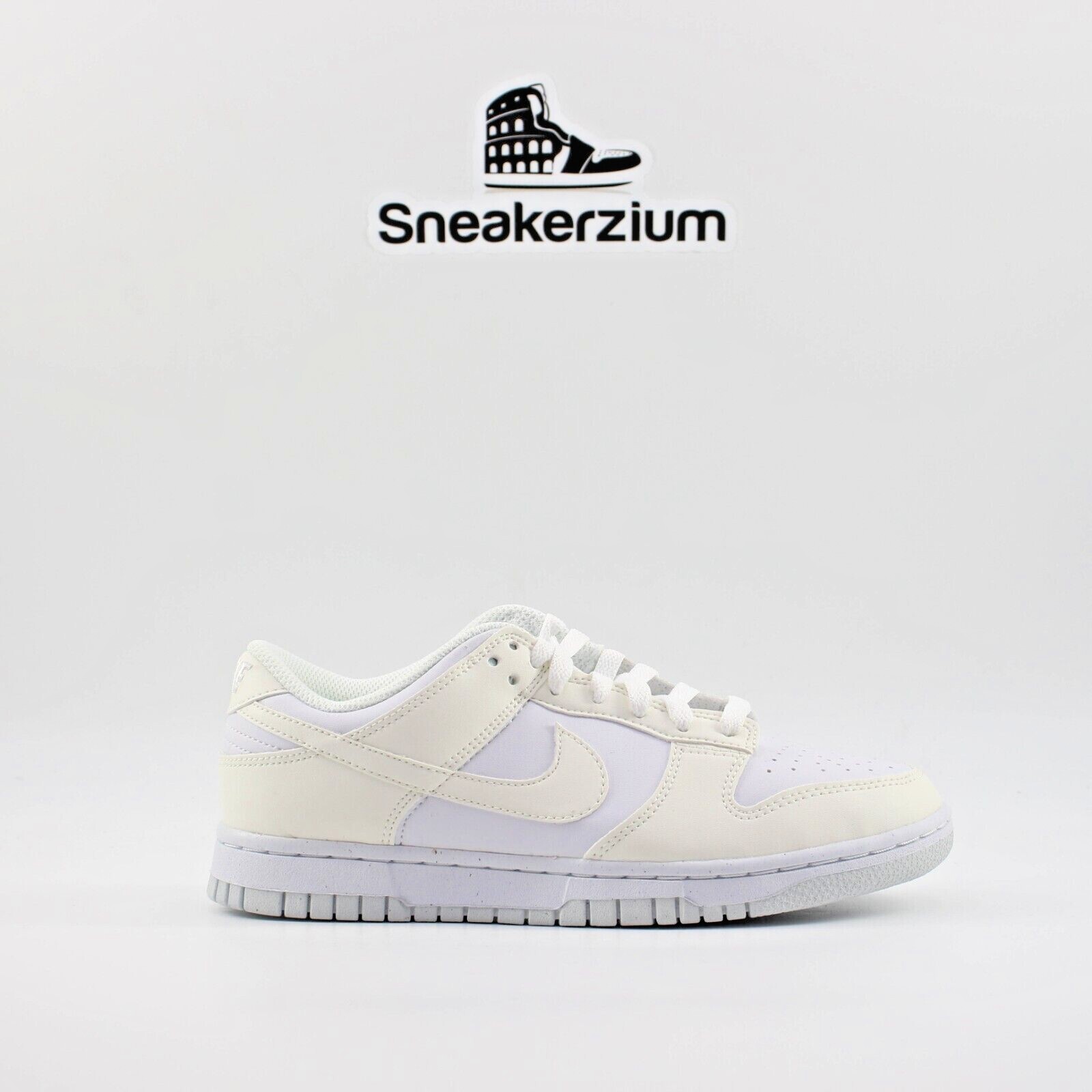 Женские женские кроссовки Dunk Low White Sail кокосового молока DD1503-121, новые Nike