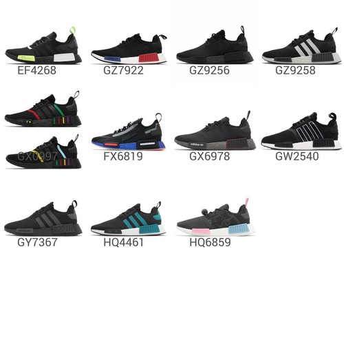 

adidas Originals NMD_R1 BOOST Черный / Серый / Мужская / Повседневная обувь унисекс Выбор 1, Multicolor, Nmd_r1