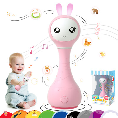 Alilo R1 Smarty - Shake & Tell Rattle w/ Music, Stories and Lullabies, Best Gift