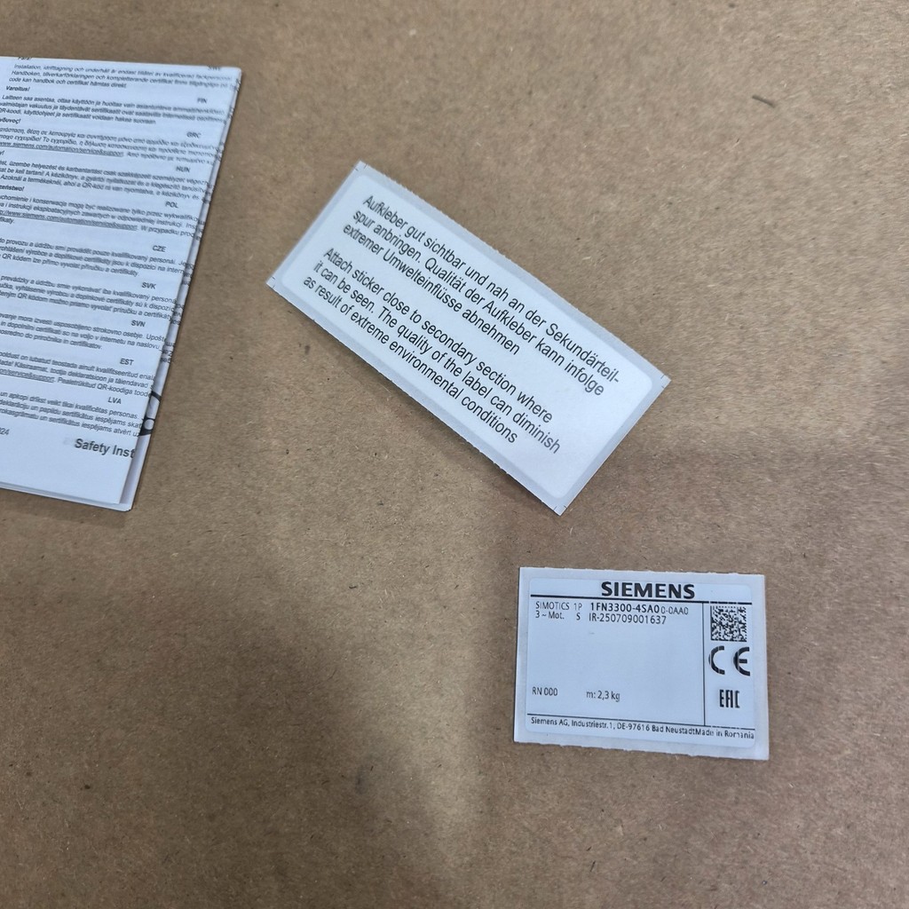 Siemens 1FN3300-4SA00-0AA0 Simotics Linear Motor Secondary Section — 6