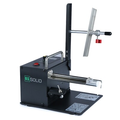 U.S. Solid Automatic Label Dispenser Machine w/ Counter- Clear Label Width 115MM