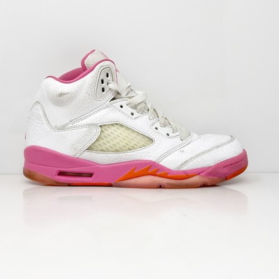 

Nike Boys Air Jordan 5 440892-168 Белые кроссовки для баскетбола Размер 6,5 лет, Белый, Air Jordan 5