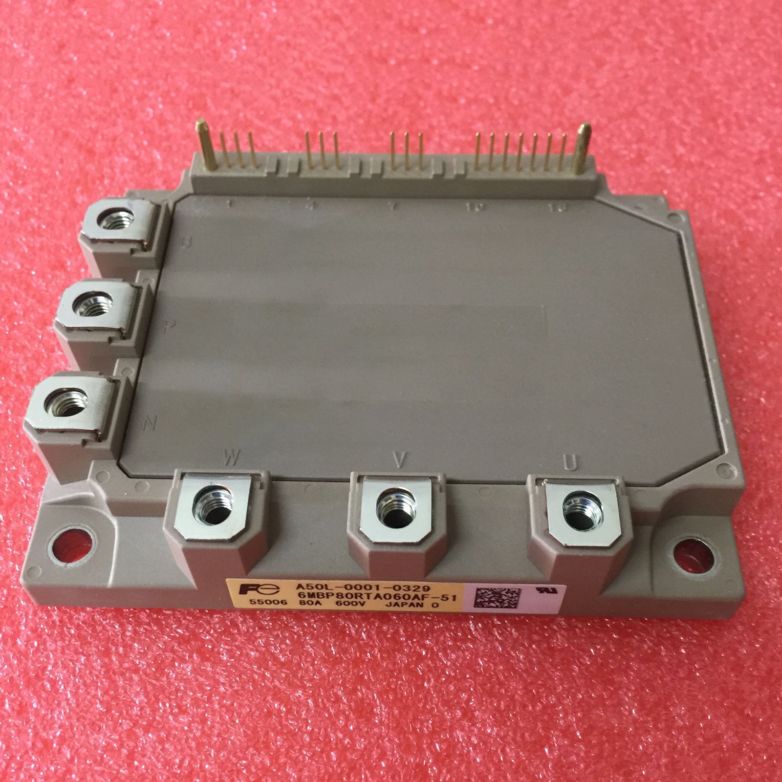 Power Module 6MBP80RTA060AF-51 80A 600V New For Fuji Free Power Module 6MBP80RTA060AF-51 80A 600V New For Fuji Free