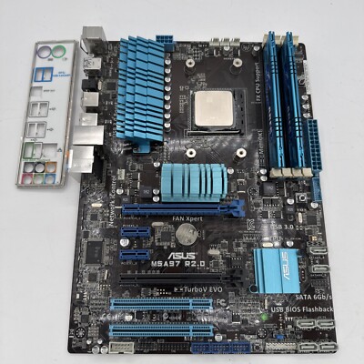 ASUS M5A97 R2.0 Socket AM3+ Motherboard With AMD FX-8350 CPU and 8GB 1866MHZ RAM