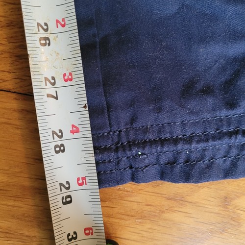 Koi Scrub Pants Women Size XS Dark Blue Tie Elastic Waist Cargo Pockets Medical