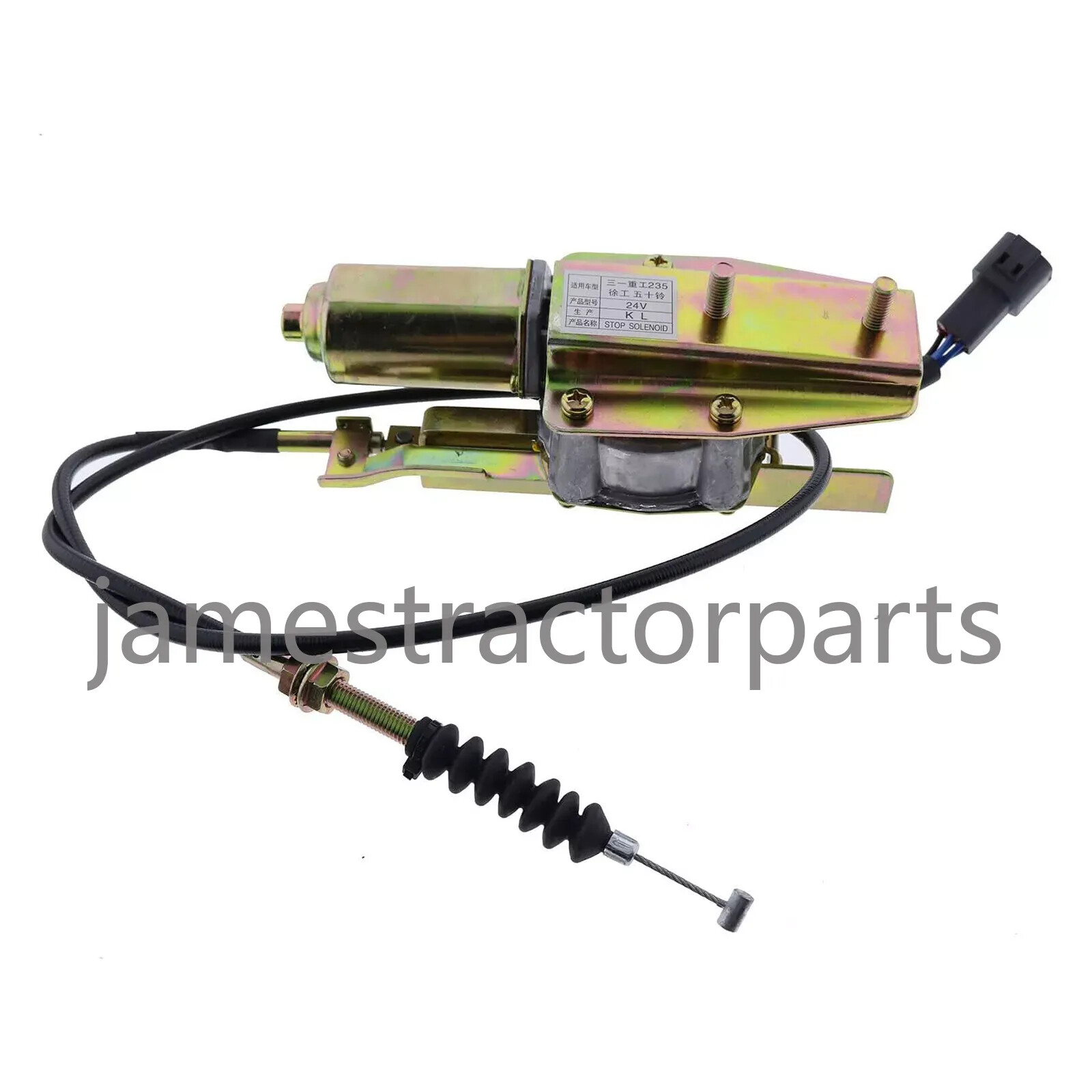 For Isuzu Engine 6BG1 JCB JS130 JS175W Stop Solenoid 181900
