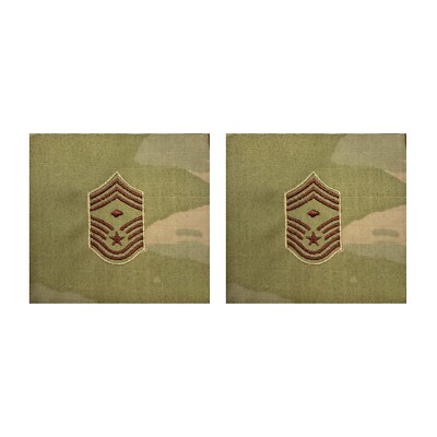 U.S. Air Force Chief Master Sergeant (with Diamond) OCP Sew-On CAP (pair)
