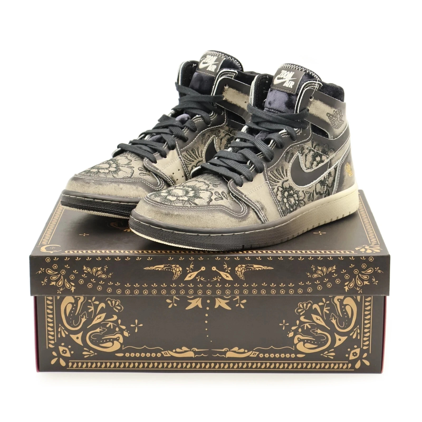 FQ8155-010 Nike Air Jordan 1 High Zoom CMFT 2 Dia De Muertos