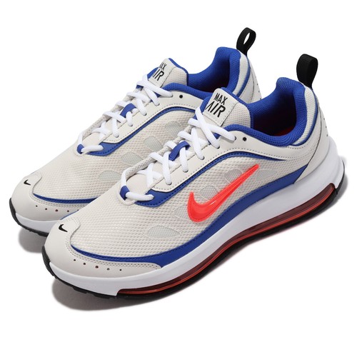

Nike Air Max AP Белый Синий Оранжевый Мужская повседневная обувь для образа жизни Кроссовки CU4826-004, Air Max Ap