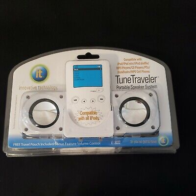 Innovative Technology Tune Traveler Portable Speaker System IT-3022. New sealed
