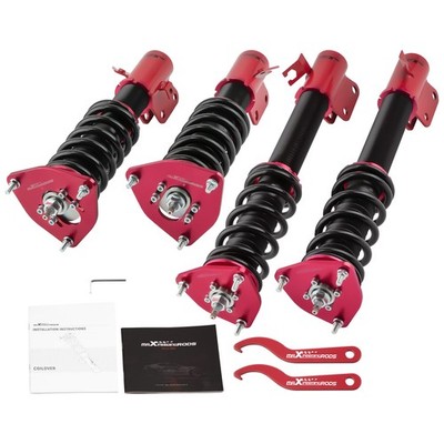 Set of 4 Suspension Coilovers For Subaru Impreza WRX 2002-2007 STI 2004 GDA GDB