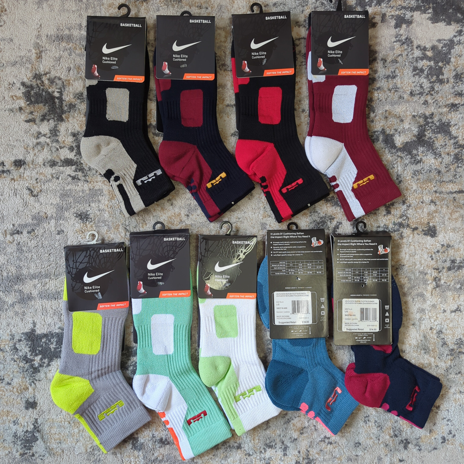 lebron james nike socks
