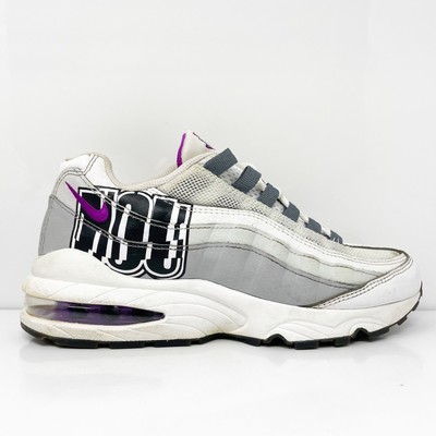 

Nike Boys Air Max 95 BV4368-100 Белая повседневная обувь Кроссовки, размер 5,5 лет, Белый, Air Max 95