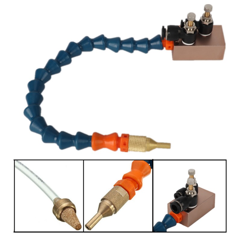 Mist Coolant Lubrication Spray System Air Pipe For CNC Lathe Milling Drill