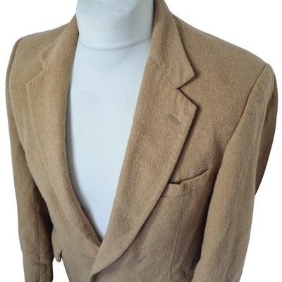 Anthony Bentley Blazer Jacket Camel Hair Grodins Men's Genuine Vtg Tailored Coat