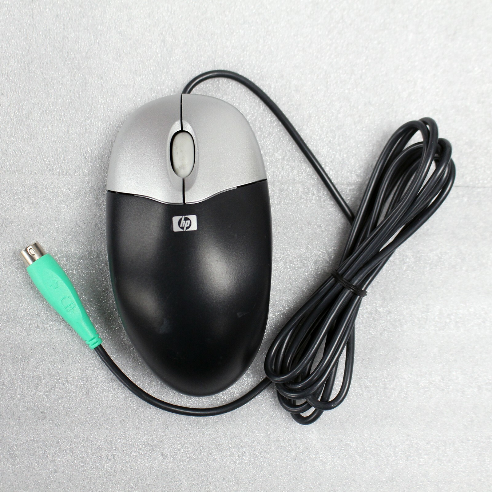 Genuine HP M-SBF96 Silver/Black Three Button PS/2 Optical Genuine HP M-SBF96 Silver/Black Three Button PS/2 Optical