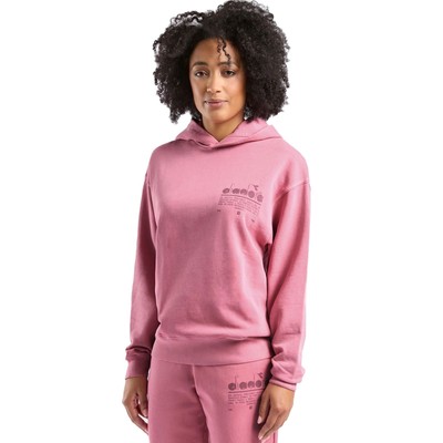 

Diadora Unisex Manifesto Palette Hoodie Men дикая роза, Розовый