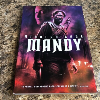 Mandy (DVD, 2018) Nicolas Cage - Brand New Sealed