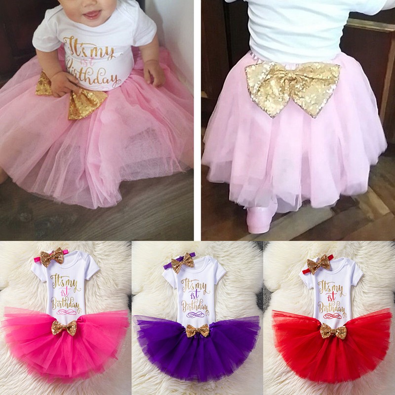 Robe Anniversaire 1 An Fille 9148db