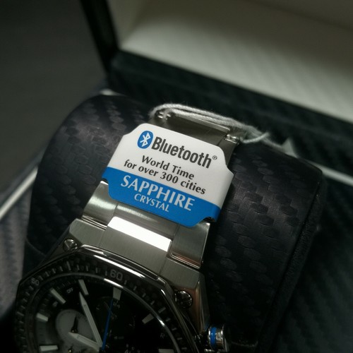 Pre-owned Casio Edifice Scuderia Alpha Tauri Limited Men's Watch Eqb-1100at-2a