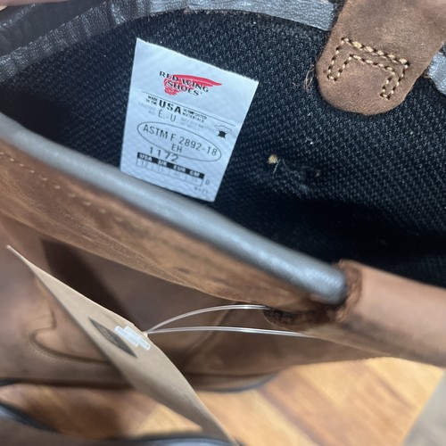 Pre-owned Red Wing Shoes Red Wing - Style 1172 12 D Dynaforce® Men's Waterproof Soft Toe Pull-on Boot In Brown
