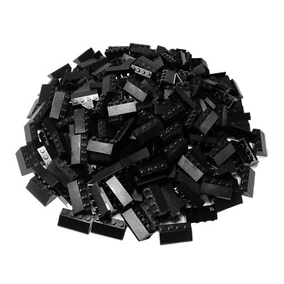 LEGO  2x4 Dachsteine Schwarz - verschiedene Mengen - 3037 NEU