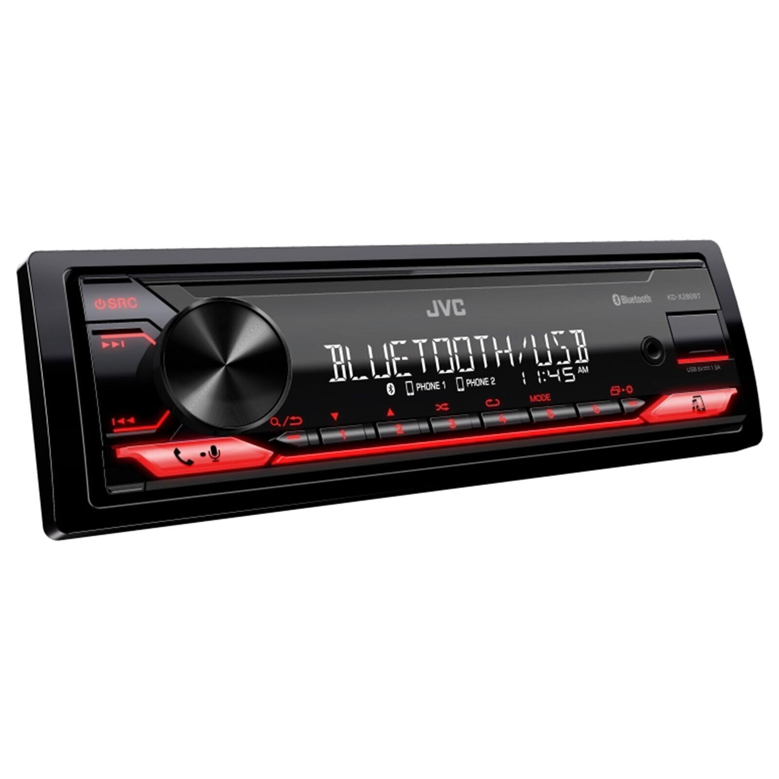 JVC KD-X280BT MP3 Digital Media Player Bluetooth iHeart