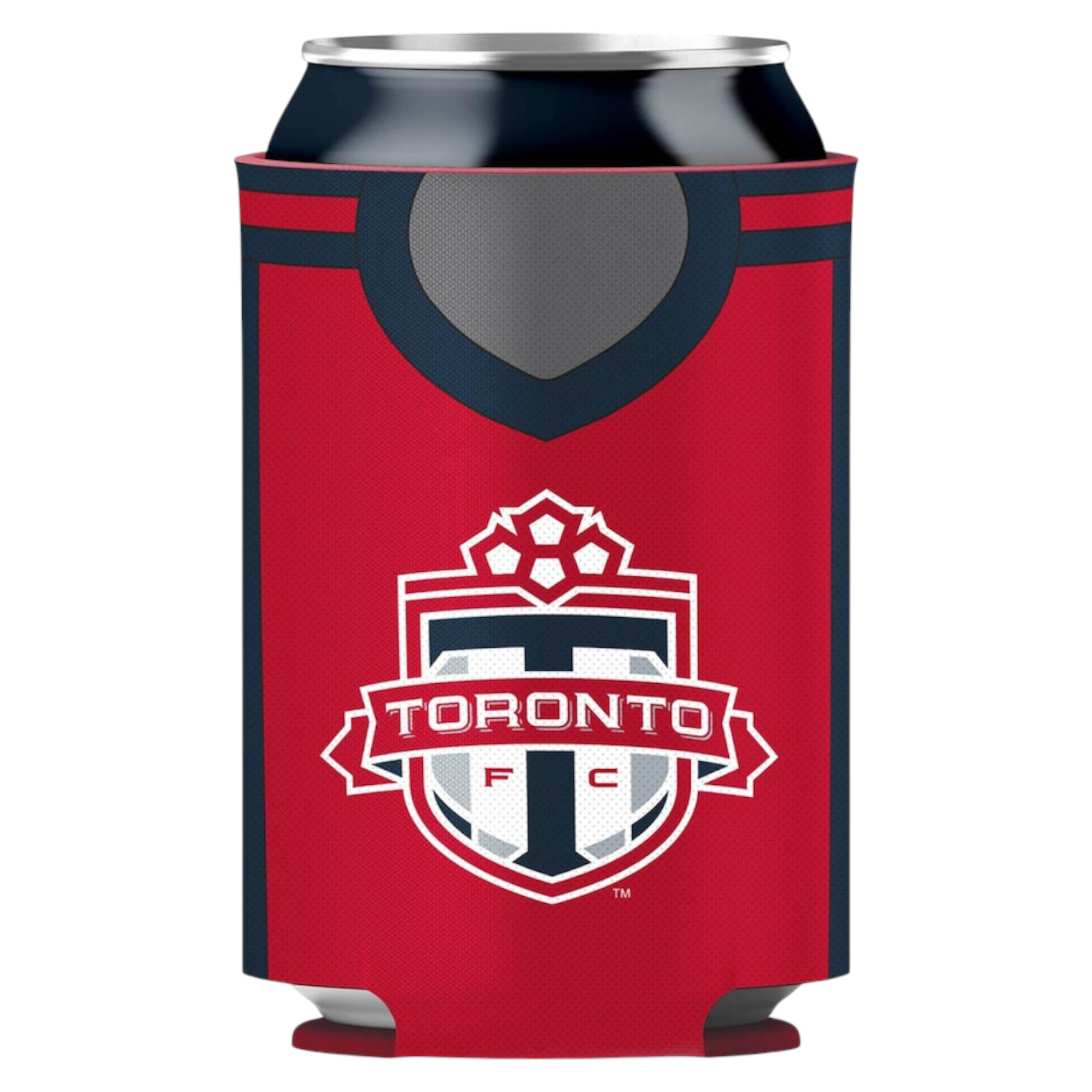 The Sports Vault Toronto FC MLS Official 12oz. Reversible Can Cooler Koozie