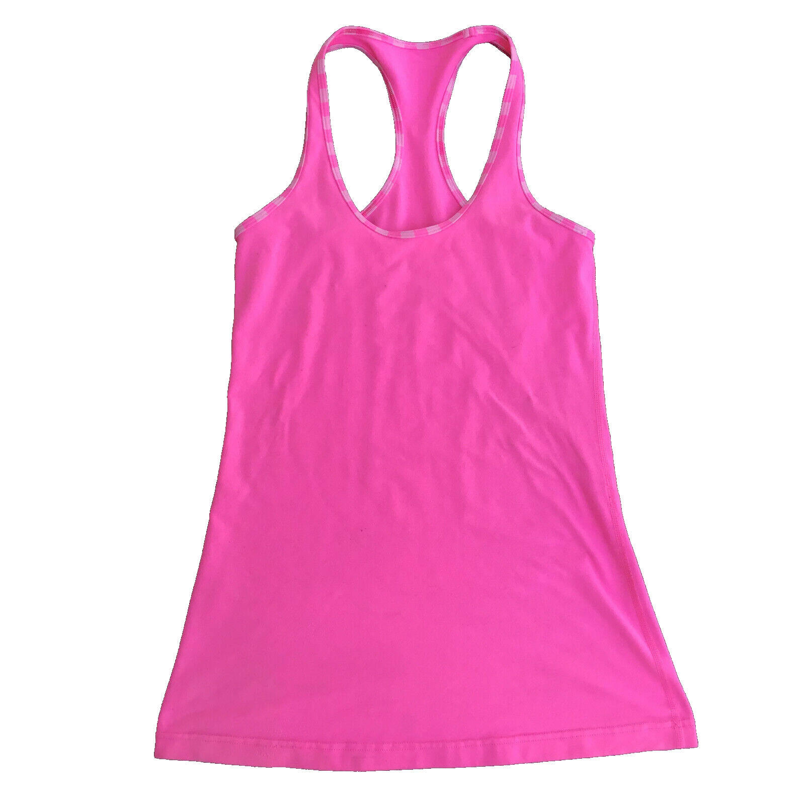 大流行中！ Lululemon Women Tank Top Size 6 Hot Pink Racerback Shirt | eBay トップス