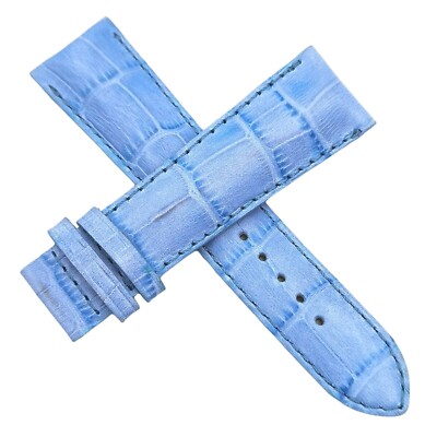 CONSUL - 22 MM GENUINE LEATHER - NEW / NOS OEM - STRAP BAND BRACELET SWISS WATCH