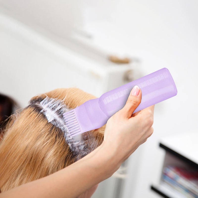 Dyeing Shampoo Bottle Oil Comb Hair Tools Hair Dye Applicator Brush Bottles New